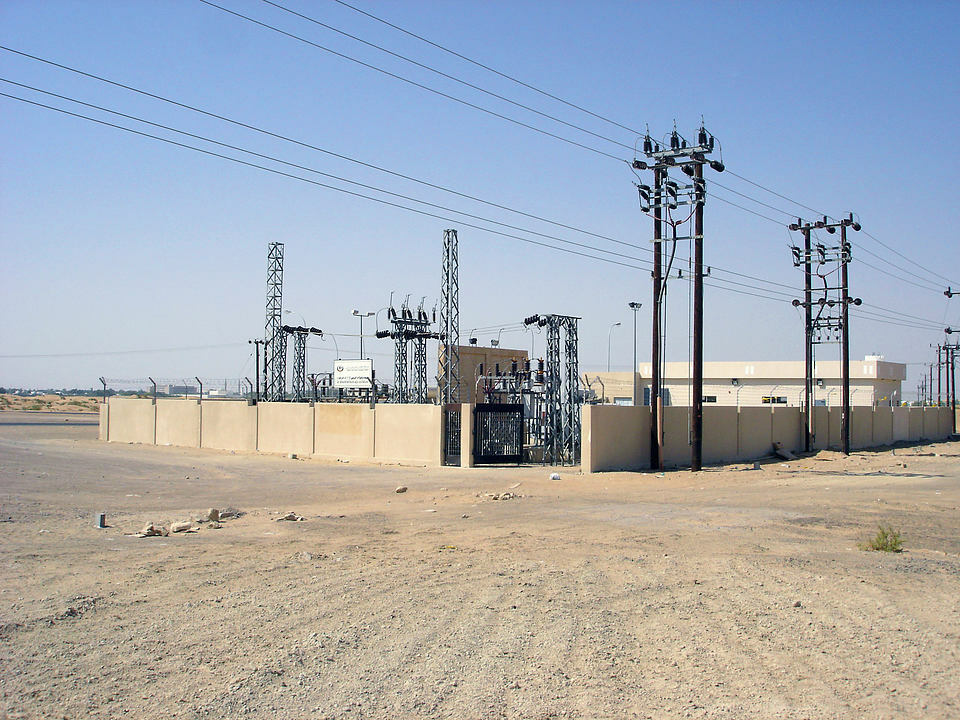Electricity substations in the Sultanate of Oman